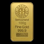 Investiční zlatý slitek Argor Heraeus 100 gramů