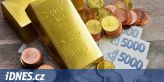 Problémy bank ženou investory jinam. Zlato a bitcoin vystřelily vzhůru