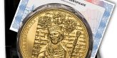 Pražská mincovna vydává unikátní obří medaile vhodné jako investiční zlato